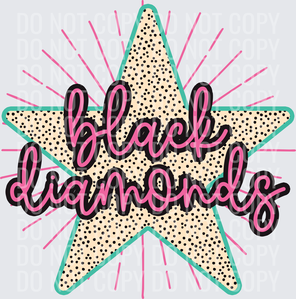 black diamonds