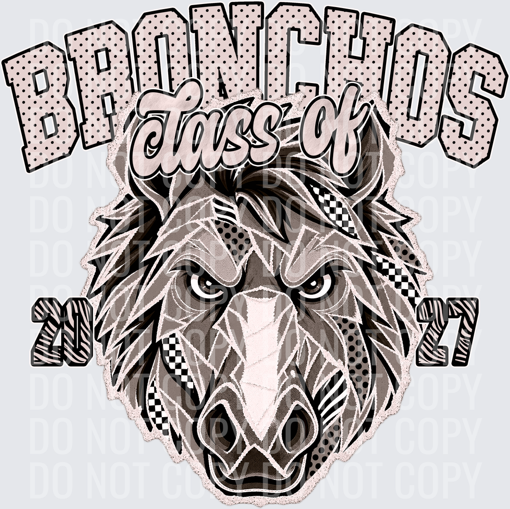 KayndiDesigns 10.26 Class of 2027 Neutral Bronchos 5