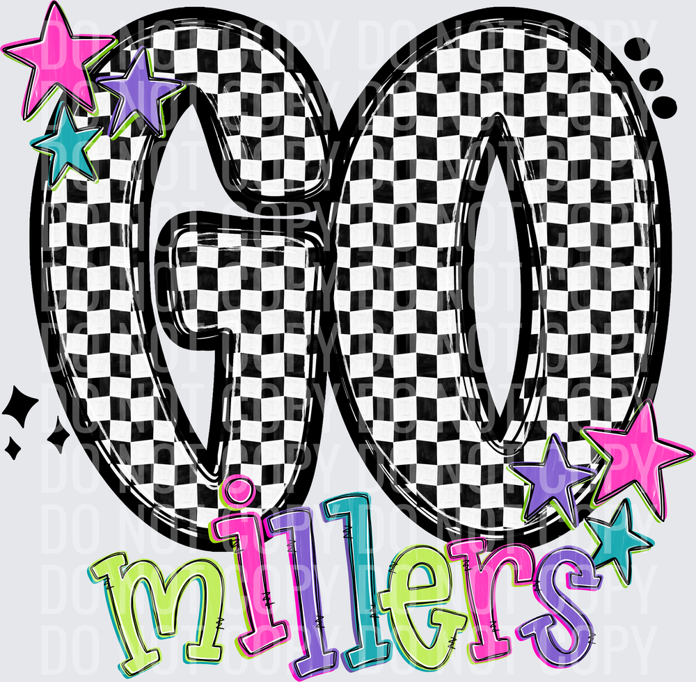 millersGo Checker Neons 0926-0025