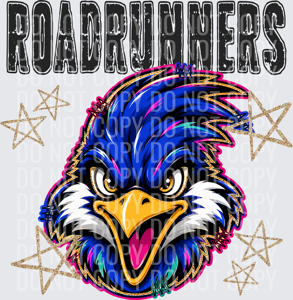 KayndiDesigns 08.26 Grunge Varsity Roadrunners