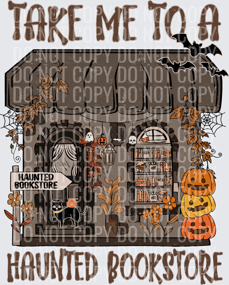 Haunted bookstore