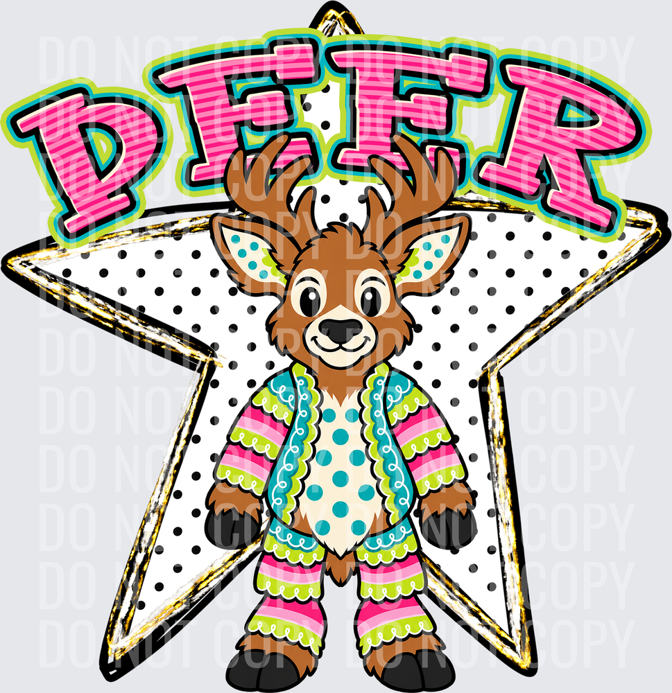 KayndiDesigns 10.26 Pattern Parade Star Deer