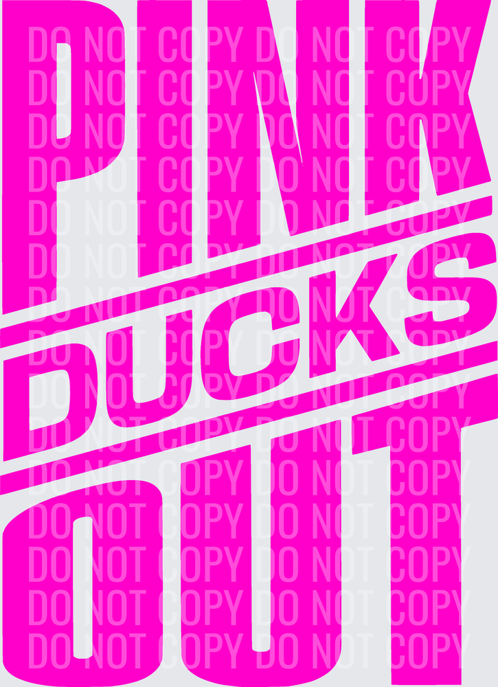 DucksPinkOut