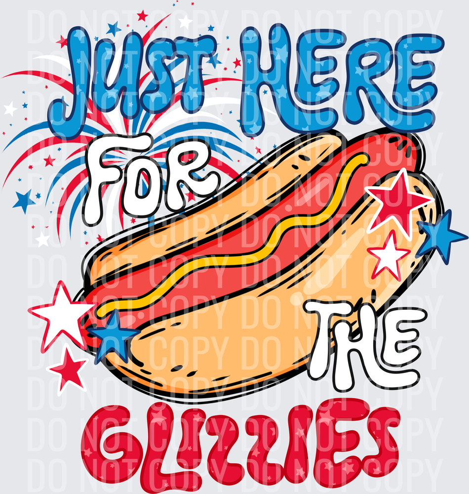 Just here for the glizzies