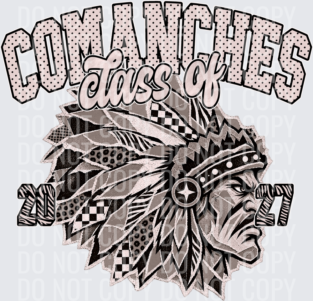 KayndiDesigns 10.26 Class of 2027 Neutral Comanches 3