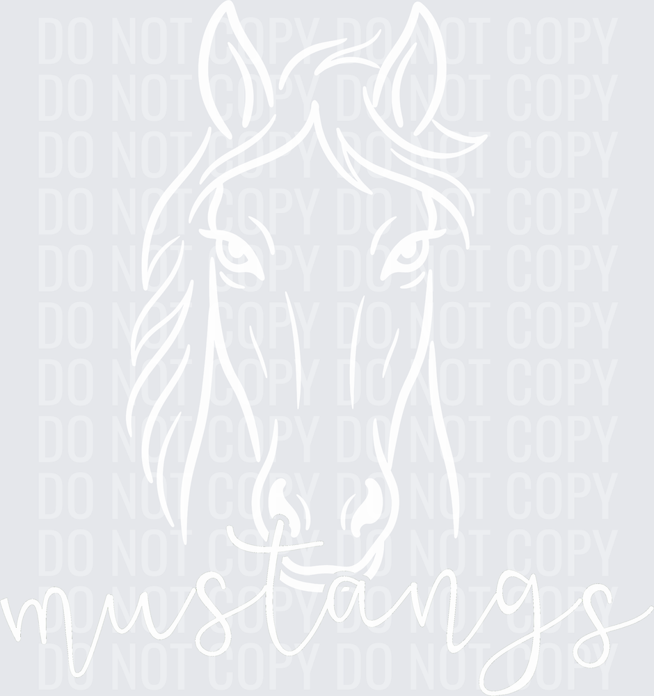 MUSTANGS white 300dpi