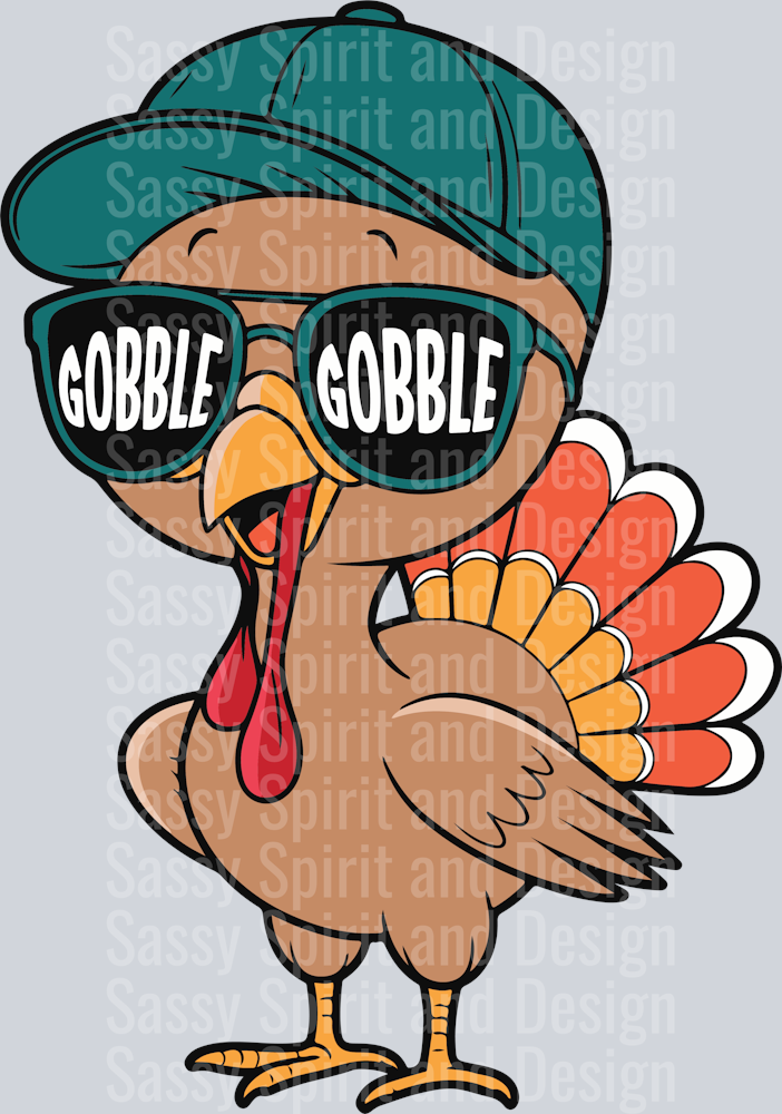 GOBBLE GOBBLE BOY TURKEY