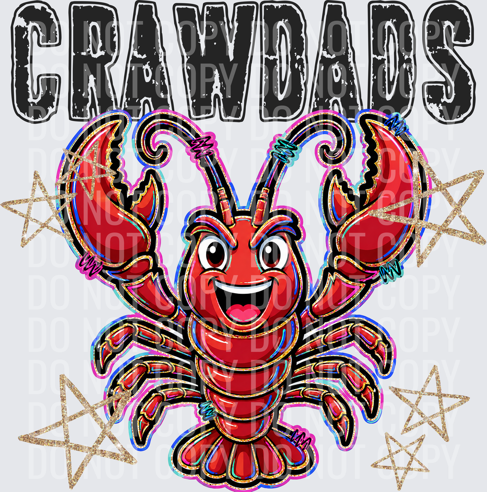 KayndiDesigns 08.26 Grunge Varsity Crawdads