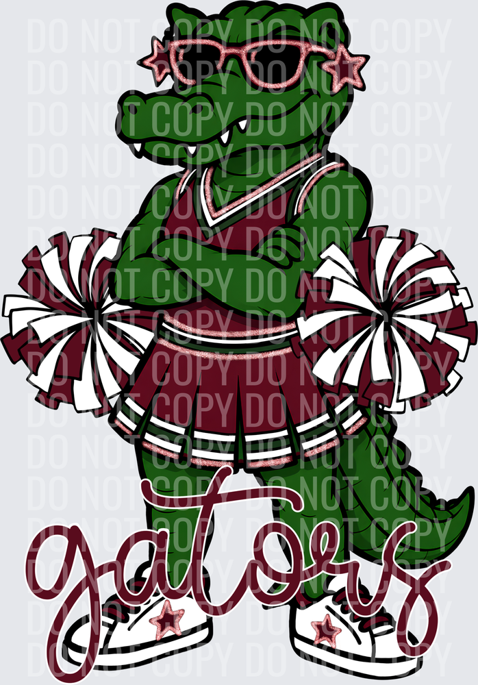 Gators Cheer Maroon