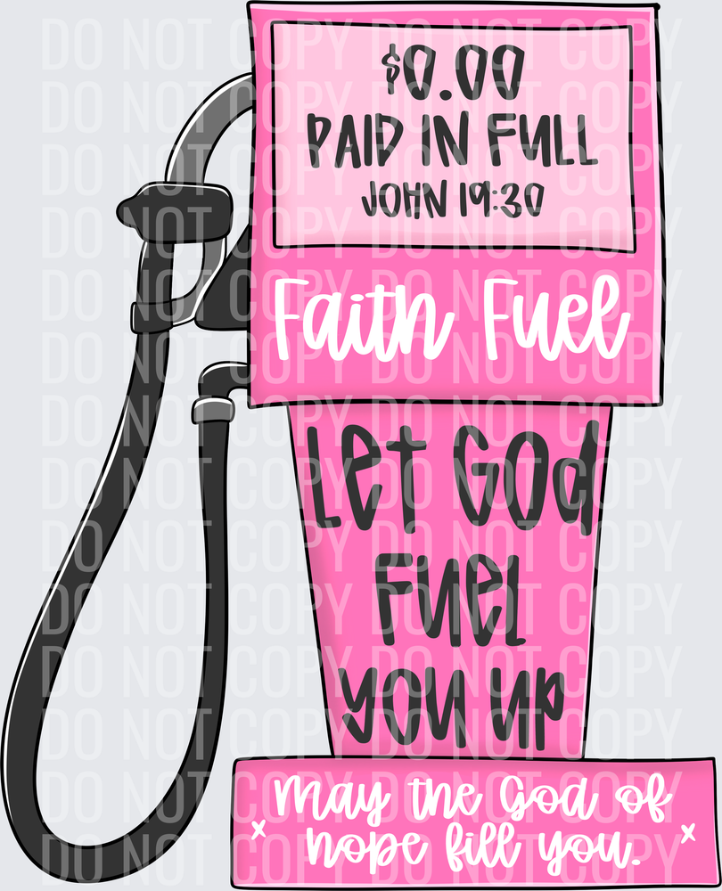 Let God fuel you