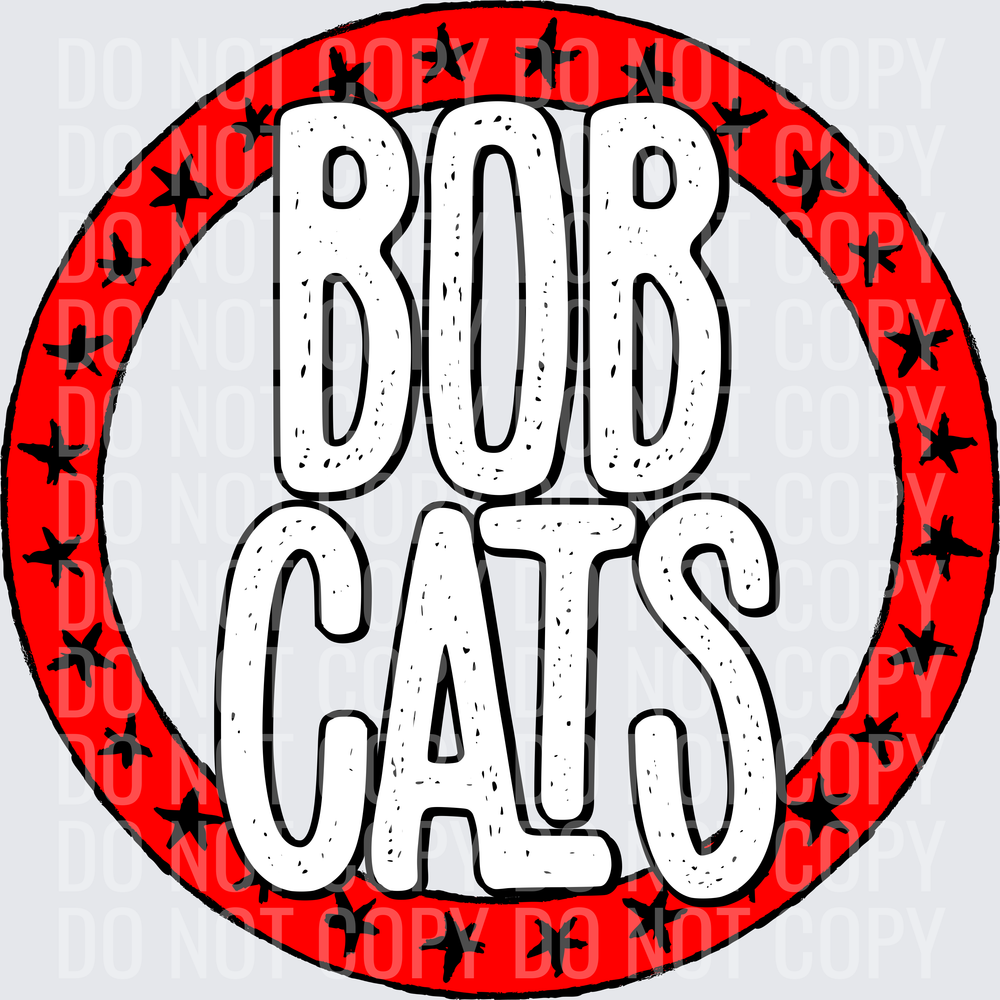 BobcatsStarCircle-RedBlack