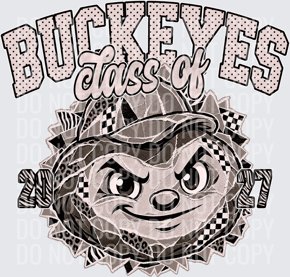 KayndiDesigns 10.26 Class of 2027 Neutral Buckeyes