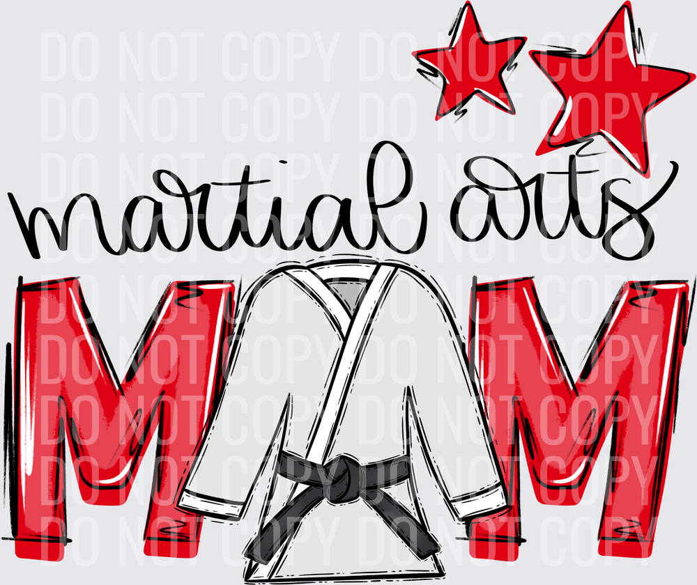 red martial arts