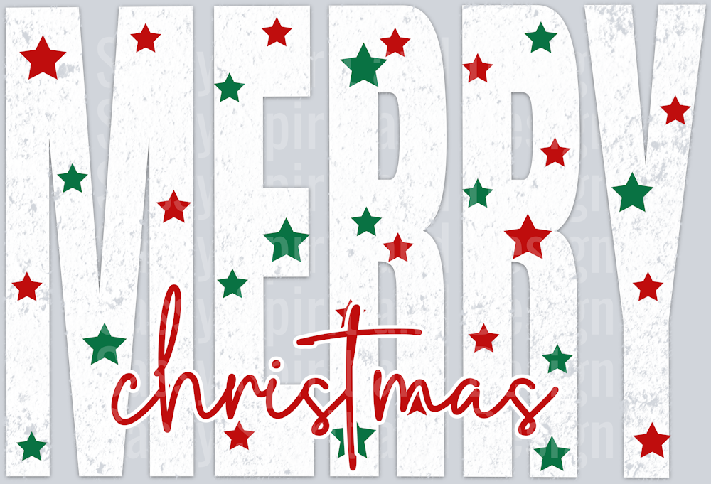 merry christmas stars