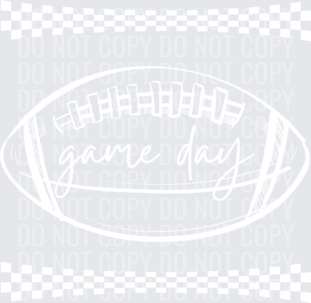 GameDayFootballWhite