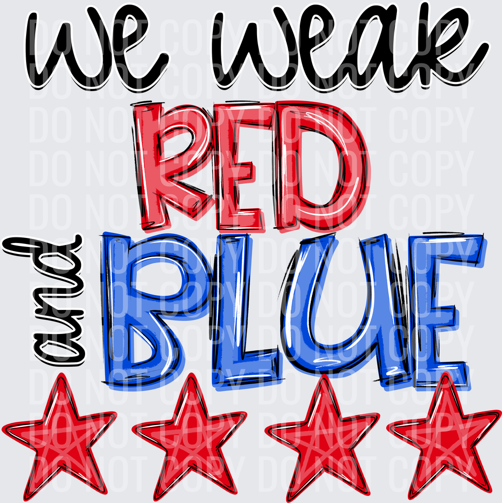 Red & Blue