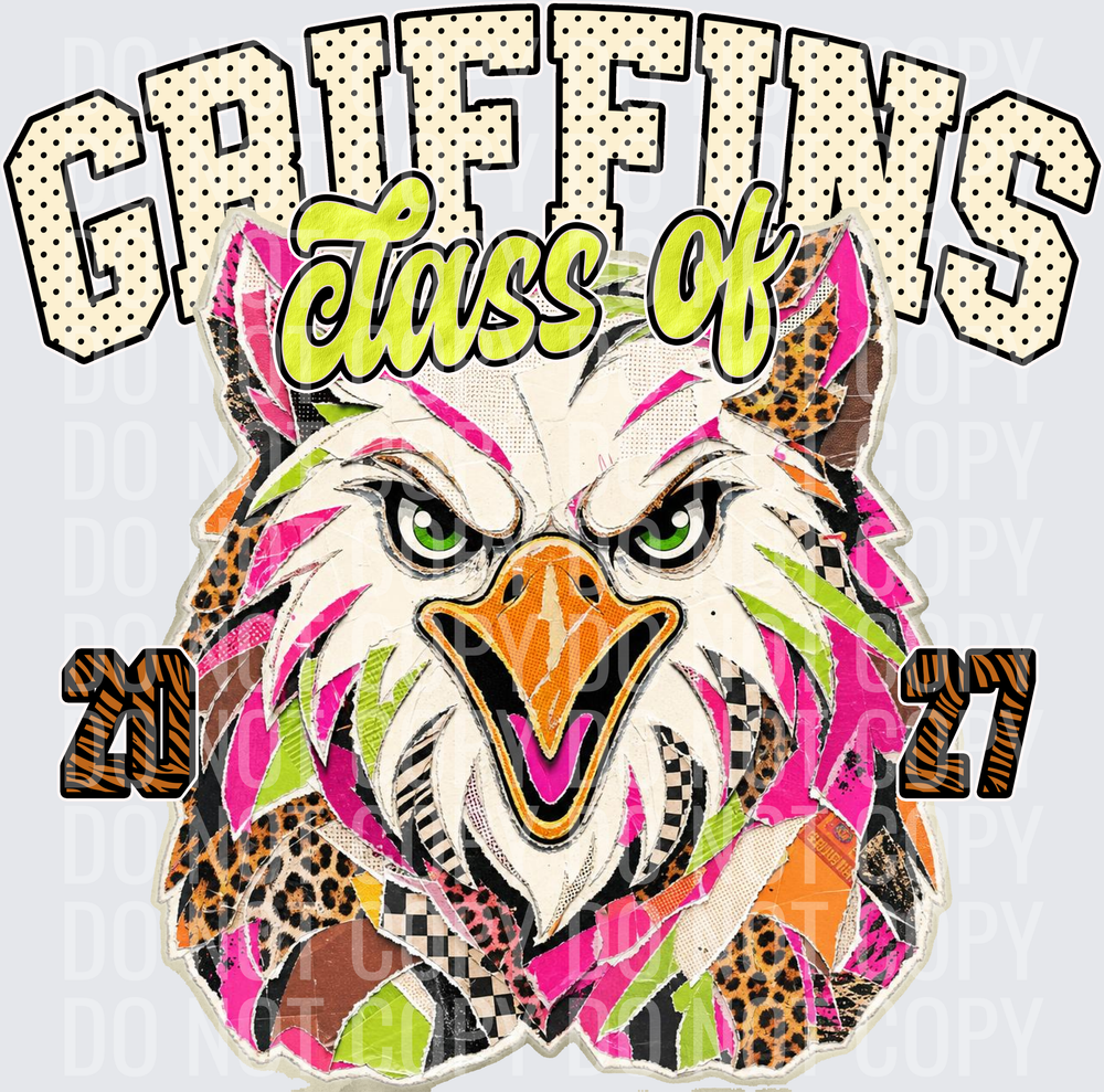 KayndiDesigns 10.26 Class of 2027 Bright Griffins