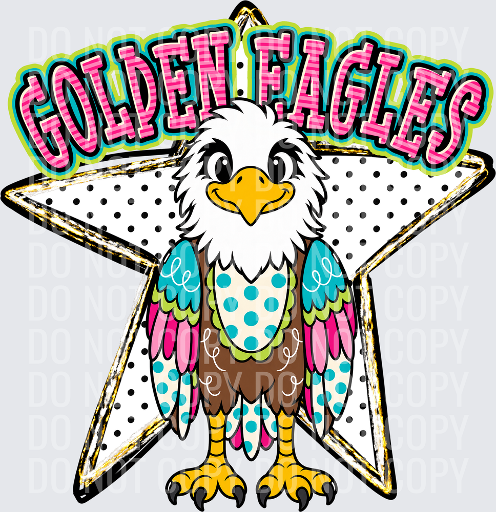 KayndiDesigns 10.26 Pattern Parade Star Golden Eagles