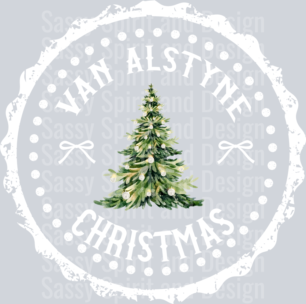 VAN ALSTYNE CHRISTMAS STAMP