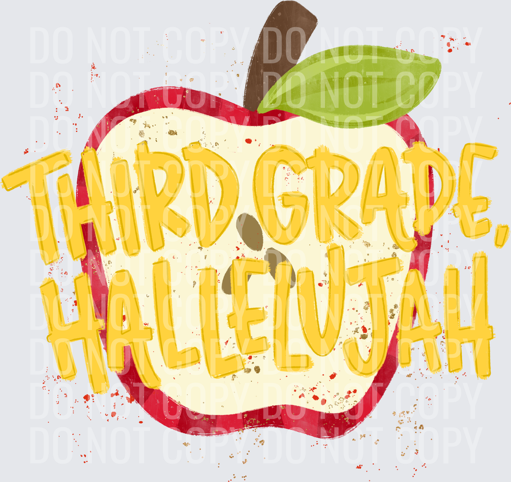 third grade hallelujah