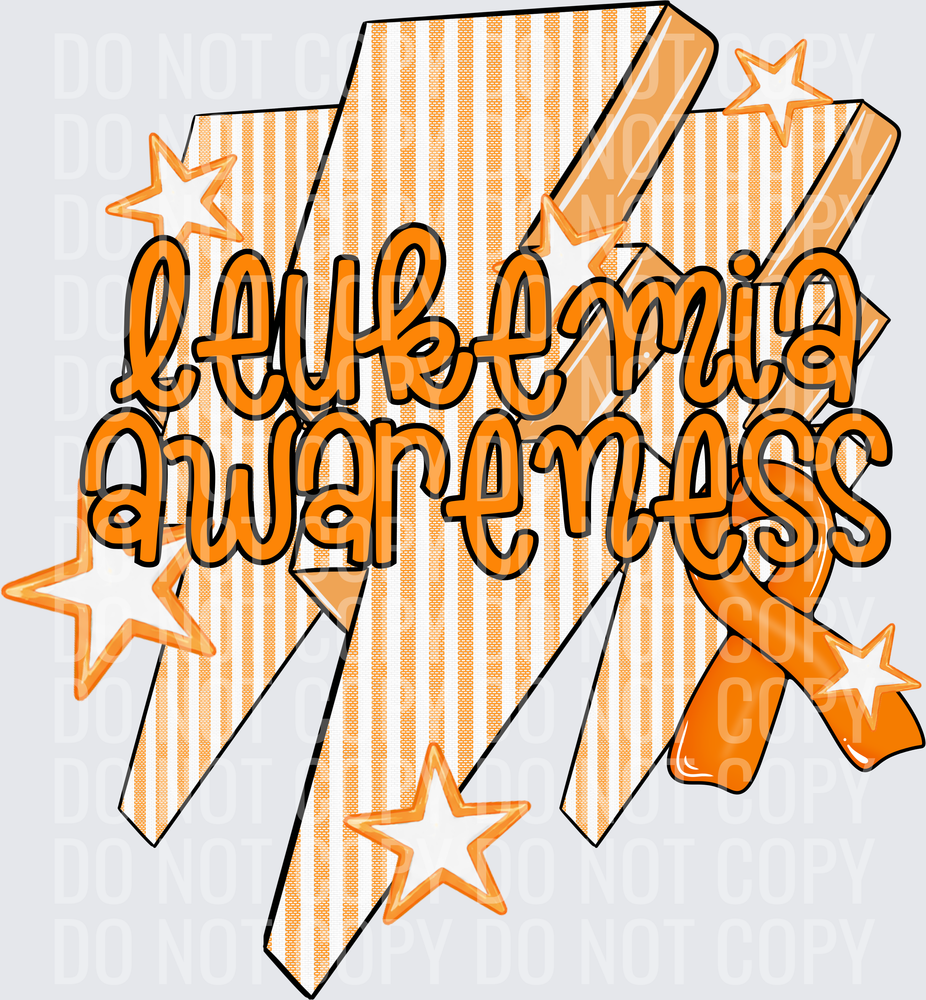 LEUKEMIA AWARENESS BOLT