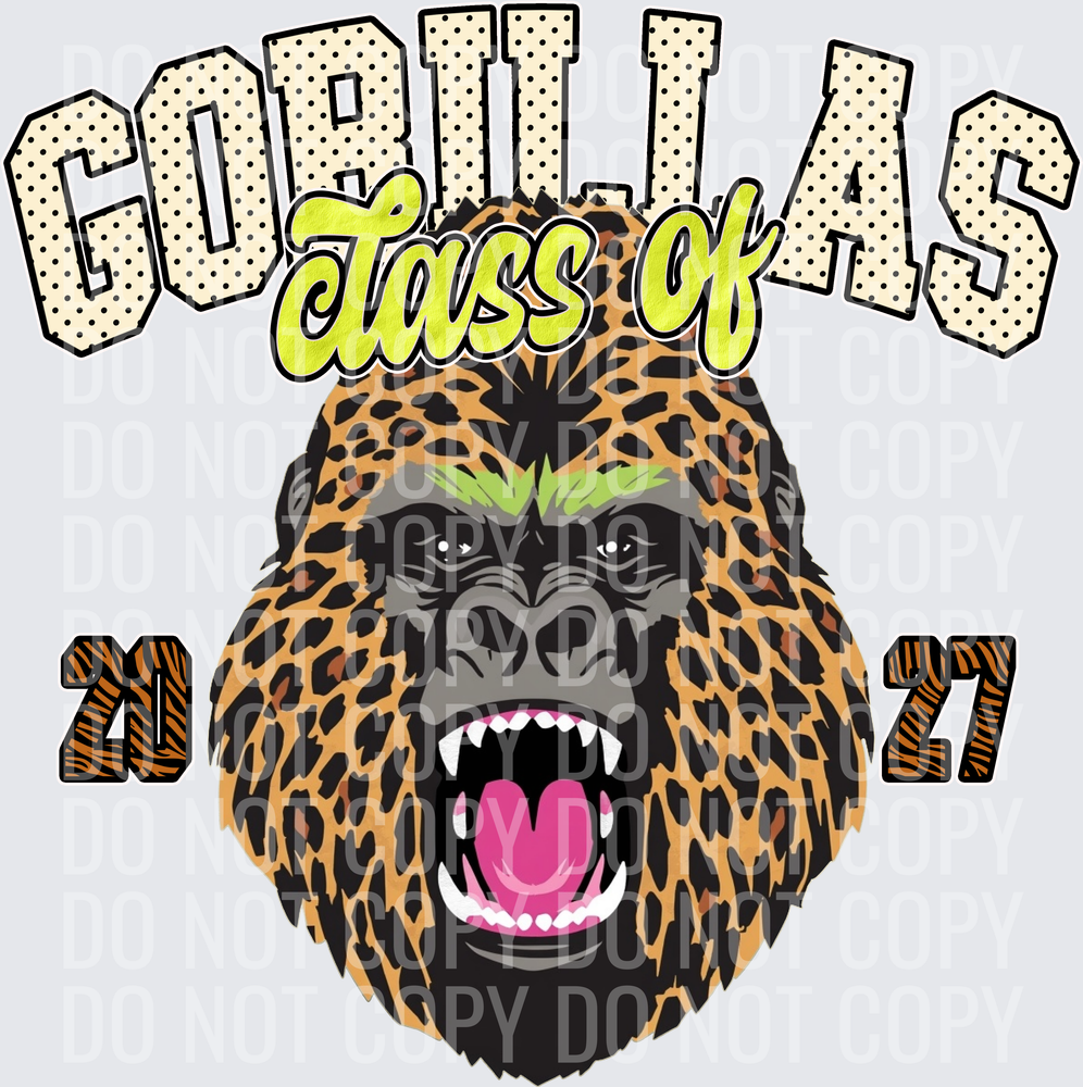 KayndiDesigns 10.26 Class of 2027 Bright Gorillas 9