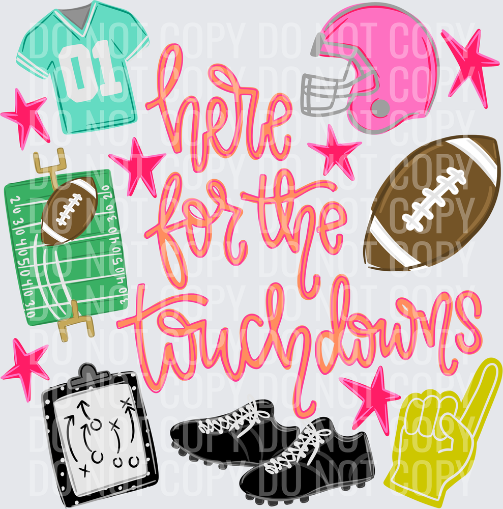 here for the touchdowns