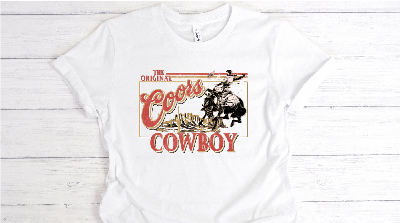 DTF Transfer - Coors Cowboy